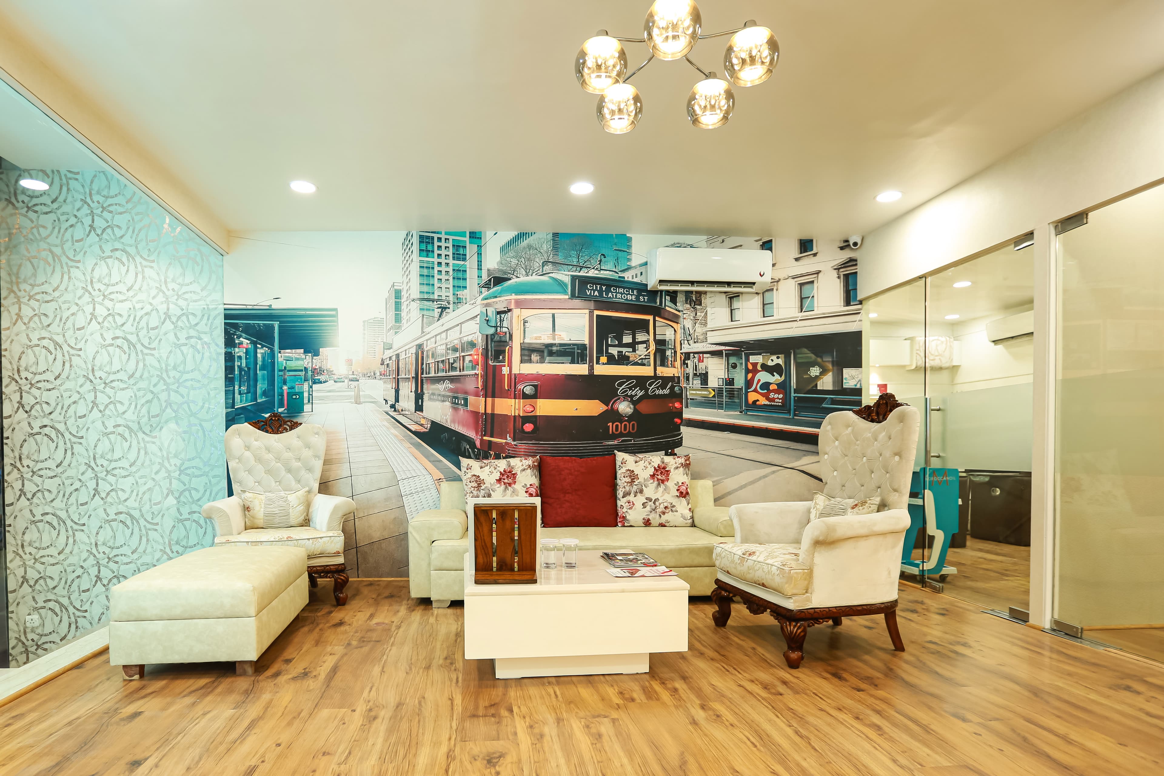 VIBROSAUN — interior design detail 2, Amritsar, Punjab