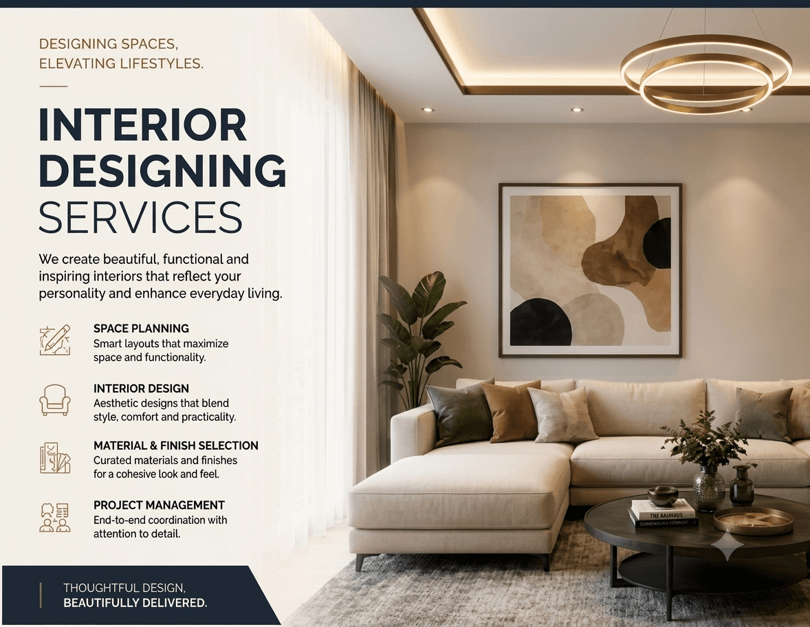 Commercial Interior Design Services — Studio 7 Architects & Interiors, Punjab